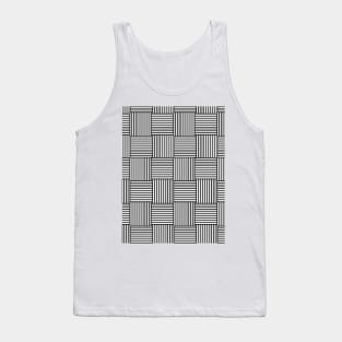 Design of braided rectangular geometrical shapes Tank Top